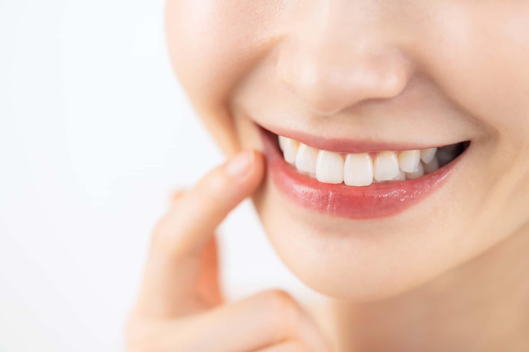 審美歯科治療をした美しい歯